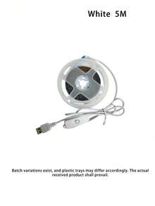 1 PC LED COB Strip Light 5V With Touch Sensor For Dimmable Brightness Control, Available In Warm Light / White Light / Natural Light. DIY Strip Light 1M-5M For Bedroom, Wardrobe, Office, Corridor, Stairs, Kitchen, Hallway, DIY-Shaped Lighting. - Touch - View 16