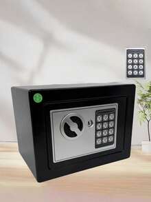 Small Combination Safe | Electronic Lock Safe | 3-8 Digit Combination Safe | Steel Safe With Two Keys And A Combination Lock, Designed For Storing Cash And Jewellery. - multicolor - View 6