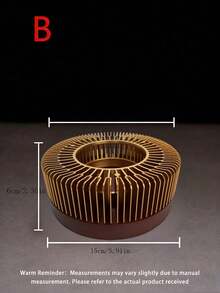 Penghangat Teko Lilin, Pemanas Teh, Alas Pemanas Portabel, Tempat Lilin untuk Teh, Kafe, Susu, Aksesoris Dapur, Perlengkapan Kembali ke Sekolah - MultiWarna - View 10