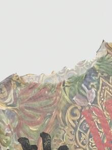ROMWE Grunge Punk Áo croptop gợi cảm kiểu punk họa tiết đầu hổ và da báo dành cho nữ, in hình khẩu hiệu trên mạng Trung Quốc. - màu nâu - Xem 3
