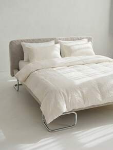 Veyra Day Bộ 2/3 món ga trải giường 100% polyester họa tiết bong bóng 3D (vỏ chăn + 1/2 vỏ gối, không bao gồm chăn bông), bộ ga trải giường polyester hiện đại dùng được cả bốn mùa. - Màu vàng - Xem 9