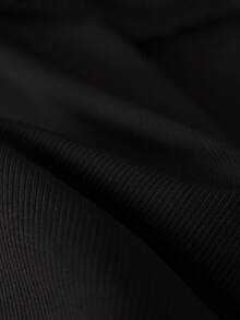 GlowEve Áo croptop ngắn màu đen không tay viền ren xếp nếp dành cho nữ mùa hè, kiểu dáng thời trang. - màu đen - Xem 6