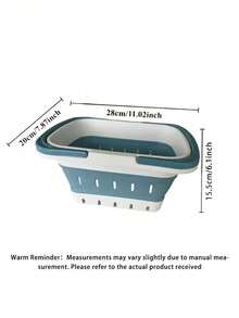 Foldable Laundry Basket, Wall-Mounted Clothes Storage Basket, Bathroom Laundry Basket, Large Plastic Laundry Basket, For Bathroom, Bedroom, Living Room, Dormitory, Home Organization And Storage, Laundry Basket - Multicolor - View 13