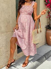 Plus Size Dresses - Old Rose - View 5