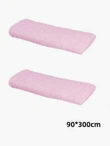 Bohemian Style Sheer Table Runner. Romantic Farmhouse Cheese Cloth Long Table Runner For Wedding Bride Party Birthday Decor(Pink) - Pink - View 13