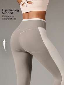 OutZeal Quần legging thể thao nữ, quần tập yoga, pilates, quần lửng thấm hút mỡ bụng, nhanh khô, thích hợp cho hoạt động thể thao. - Nhiều màu - Xem 4