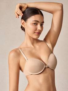 Veilyse Peach Girl 2pcs/Set Multi-Color Front Closure Supportive Women's Bras With Underwire Lining, Casual & Comfortablefor Summerfor Summer - Multicolor - View 8