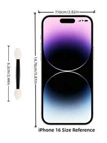 10/50/100/200PCS Double-Sided Eye Shadow Applicators - Soft Sponge Makeup Brushes For Women, Eyebrow & Eyeshadow Blending Tool, Spoolie Brush, Bulk Giveaways, Party Favors, Professional Makeup Supplies - Multicolor - View 9