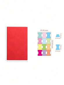 1 Set A6 Planner Notebook, Portable Schedule Notebook, 365-Day Time Management Notebook, Weekly & Daily Planning, Journal, Back To School/Start Of School Year Gift - Multicolor - View 8