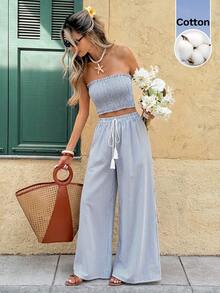Azul y blanco