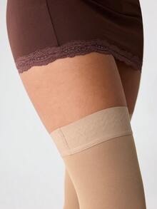 Loungeista Vớ nén cao đến đùi dành cho nữ, độ nén 20-30mmHg, thoáng khí, mềm mại, ôm sát, thiết kế hở ngón, thoải mái và ấm áp [Nên chọn size lớn hơn] - Nhiều màu - Xem 12