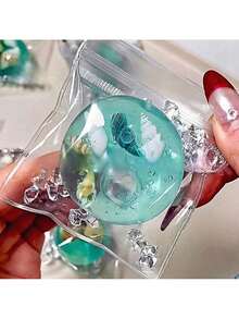 MINKOJA 1/2/4pcs Ocean Shell Conch Kneading Square Ball Summer Stress Relief Ocean Kneading Ball Anxiety Relief Toys For Students & Office Workers, Perfect Gift For  Graduations PVC Toys,Fidget Toys For Anxiety& Relaxation Perfect Desk Accessory For Adults - Multicolor - View 9
