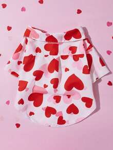 PETSIN 1 cái in hình bò đen trắng và trái tim ngày Valentine cho thú cưng - Nhiều màu - Xem 16