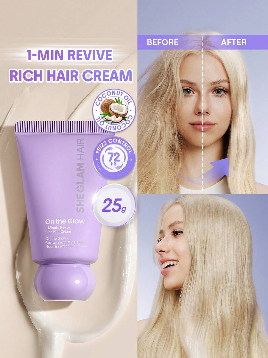 SHEGLAM HAIR Nước hoa On The Glow Silky Hair, Xịt chống rối, Xịt dưỡng tóc gỡ rối, Giảm xơ rối và tóc bay, Nuôi dưỡng tóc, Bảo vệ tóc khỏi hư tổn do nhiệt, Không gây nhờn hoặc nặng, Giúp tóc mềm mượt, óng ả cho tóc xoăn, khô và hư tổn Sinh nhật Quà Ngày lễ Hồng Rung cảm Trang điểm Bãi biển Trường học Lễ hội Hoa hồng Con gái Chăm sóc tóc Y2K Ngày của Mẹ Vật dụng cần thiết khi đi du lịch Kì nghỉ Mùa hè Những vật dụng cần thiết khi đi du thuyền