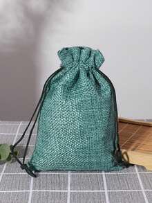 20个装，2种小尺寸，20种颜色，黄麻礼品袋，可重复使用收纳袋，珠宝袋，化妆袋，带抽绳，适用于珠宝、化妆品、工艺品、派对、婚礼、圣诞节等场合，亚麻包装袋，圣诞节 - 彩色 - 查看 30