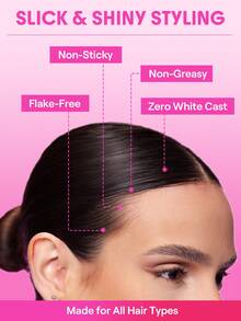 SHEGLAM HAIR Locked in Glossy Shine 強效定型棒 - 30 克，順滑髮蠟棒，飛揚控發，優雅棒，持久定型，時尚外觀，一抹即可，不粘膩不油膩，無剝落零白鑄，蔓越莓香味，適合所有髮質|直髮、波浪發、捲髮、捲髮 生日 禮物 假期 粉紅色的 氛圍 化妝品 海灘 學校 節慶 玫瑰 女孩 護髮 Y2K 母親節 旅行必備 假期 夏天 郵輪必備用品 - 無色 - 查看 4