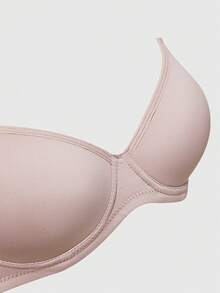 SHEIN 3pcs Comfortable Bras & Wireless Bras (Red + Beige + Reddish Brown) - Multicolor - View 15