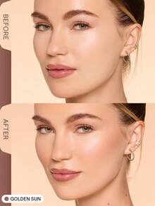 SHEGLAM Dream Touch Bronzer-05 Golden Sun Powder Bronzer - Golden Sun - View 2