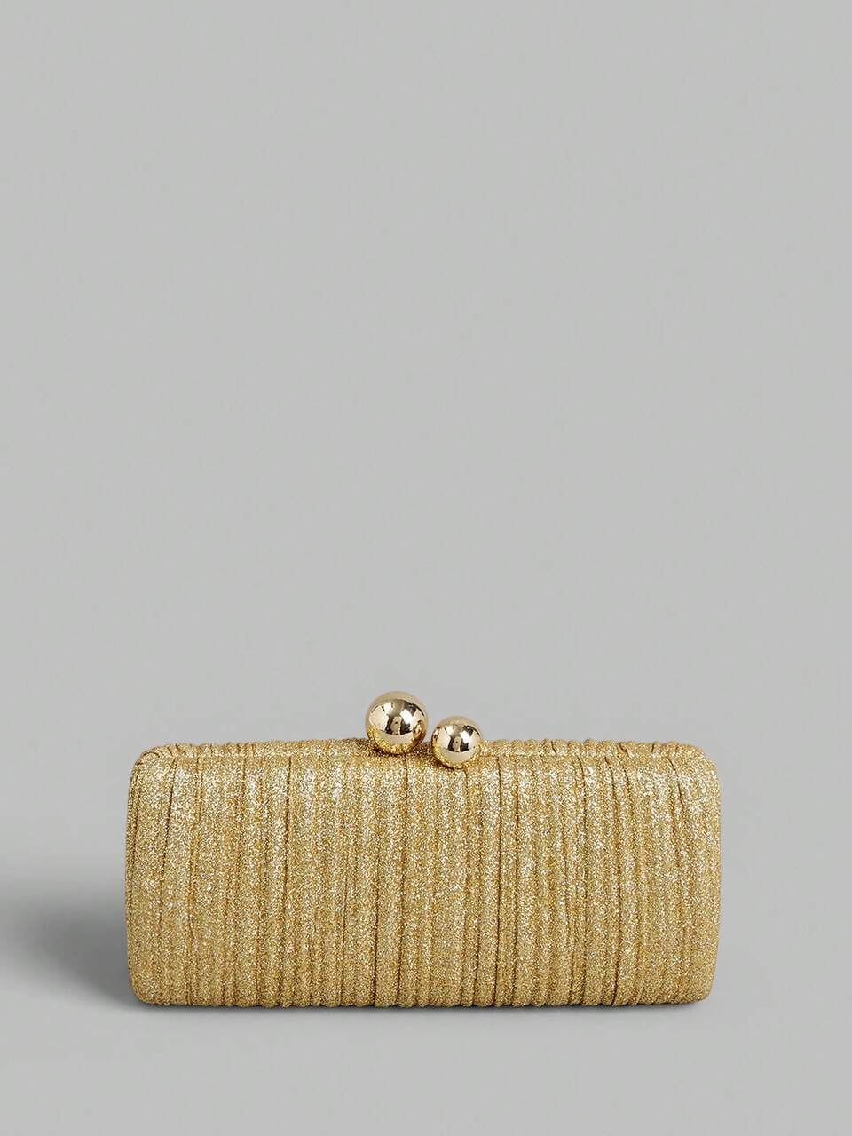 Ladies Fashion Gold Dinner Bag, Exquisite Shiny, Elegant Banquet Party Evening Dress Wedding Clutch