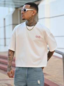 Devon Thys Quần short denim xanh bạc màu kiểu vintage dành cho nam, quần short ôm dáng thời trang rách rưới cho mùa hè. - Rửa trung bình - Xem 4