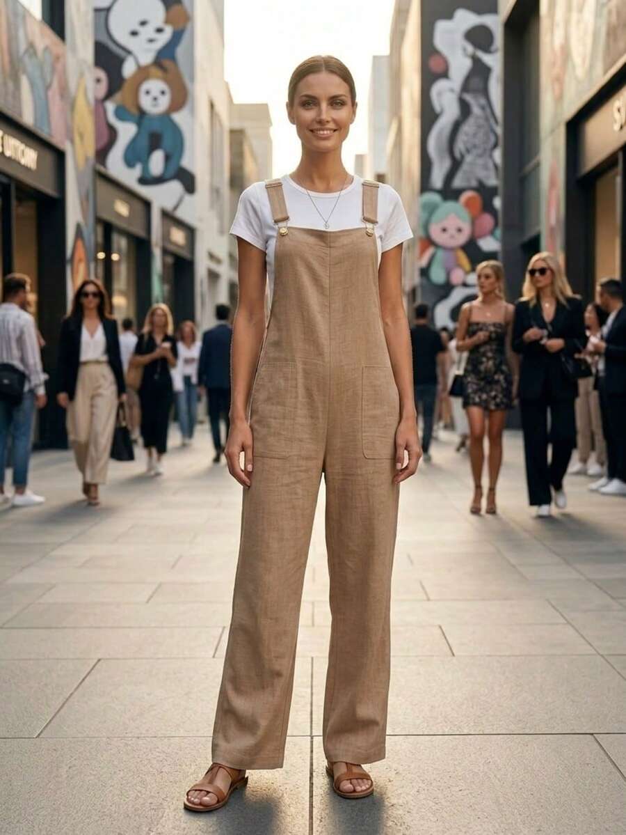 Women's Clothing - 米色 - 查看 1