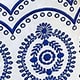 Azul y blanco