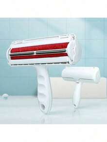 1 cái lăn loại bỏ lông thú cưng, tự làm sạch lông chó mèo, dụng cụ loại bỏ lông thú cưng bằng một tay, đồ dùng vệ sinh cho thú cưng, phụ kiện cho mèo. - Nhiều màu - Xem 14