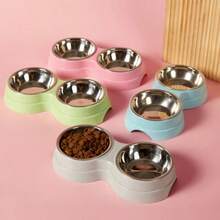 PETSIN Dual Use Stainless Steel Pet Bowl 100ml Dog Water Dispenser Food Bowl, Suitable For Plastic Pet Bowls For Cats And Dogs - 100ml - View 13