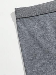 SHEIN 4 piezas/Set Calzoncillos tipo bóxer cómodos y casuales para hombres - Multicolor - Ver 3