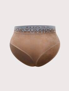 SHEIN 1 Stück nahtlose, bequeme und hautfreundliche Damen Slip in Große Größen - Kaffeebraun - Übersicht 8