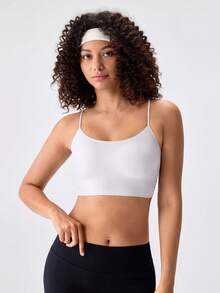 Loungeista 3PCS Women's Breathable Wire-Free Bra With Cross-Back Open Design - Multicolor - View 6
