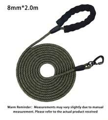 Pet Training Rope, Lightweight Leash Preventing Escaping For Outdoor Walking - Army Green - View 12