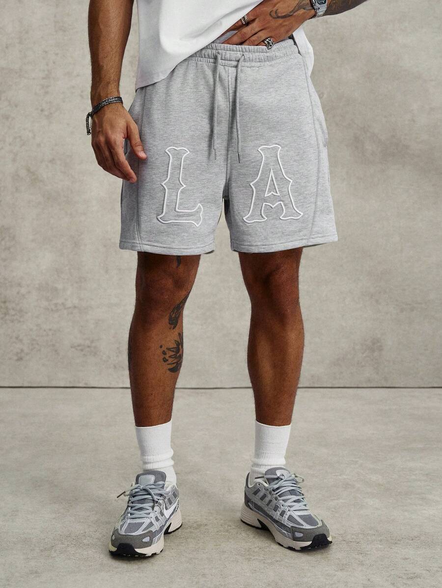 PAVTROS Men Shorts - Light Grey - View 1