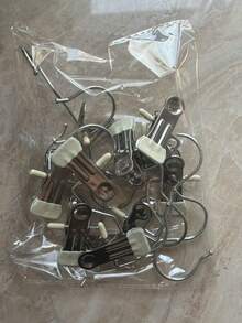 10 Portable Stainless Steel Clothespins With Hooks – Multi-Functional Clips, Suitable For Laundry, Wardrobe Organization, Holiday Clothing, And Home Storage. Multi-Functional Single-Hook Clothespins Can Be Used For Drying Pants And Skirts, Feature A Windproof Design, Save Space, And Are Suitable For Bedrooms, Closets, Wardrobes, Homes, And Dormitories. Note: Light Scratches May Occur During Transportation, Which Is Not A Quality Issue And Does Not Affect The Normal Use Of The Product. - 10pcs blue - View 8