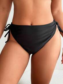 Swim SXY 2件装加大码女士性感露背比基尼泳裤 - 彩色 - 查看 3