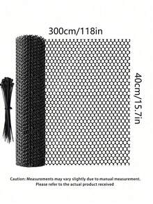 Animal Protective Fencing, Ideal For Cats, Dogs, Home Balcony Nets, Poultry Barriers And Gardening - Plastic Chicken Wire Netting - Multipurpose Plastic Fence And Net [Comes With 1 Pack Of Zip Ties] - Multicolor - View 15
