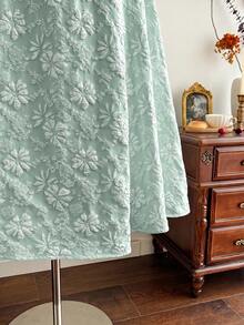 Vintamour Đầm nữ cổ điển thanh lịch, đầm jacquard ôm dáng mùa xuân/hè, đầm đính ngọc trai, đầm hai dây, đầm xòe, màu trắng sữa. - Màu xanh Bạc hà - Xem 6