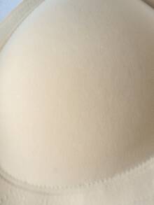 Moonlight&Mama 1pc Seamless Plus Size Maternity Nursing Bra With Adjustable Straps And Removable Cups - Apricot - View 4