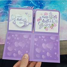 1pc 3D Pop-Up Mother's Day Greeting Card With Envelope - Vibrant Floral Design, Heartfelt Wishes And Creative Gift Suitable For Mom Or Elderly Women, Mother's Day Gift | Elegant Calligraphy |  Mom Birthday Gift - one-size - View 8