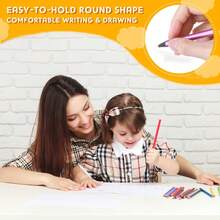 24 Metallic HB Coloring Pencils - Dust-Free, Versatile 1.0-1.9mm Lead For Art, Graffiti, And DIY Crafting - multicolor - View 3