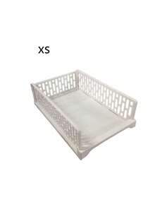 Stackable Plastic Storage Basket, Foldable Plastic Wardrobe Storage Box, Wardrobe Storage Container & Clothes Drawer Rack - Suitable For Cabinets, Bedrooms, Dormitories, Bathrooms, Kitchens & Offices - Multicolor - View 16