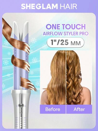 SHEGLAM HAIR Birthday Gift Holiday Pink Vibe Makeup Beach School Festivals Rose Girl Hair Care Y2K Mother's Day Travel Essential Vacation Summer Cruise Essentials Curly Hair Hair Curler Hair Straightener Hair Products Wax Hair Stuff