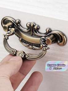 5pcs Vintage  Bronze Cabinet Door Drawer Handle - Bronze - View 1