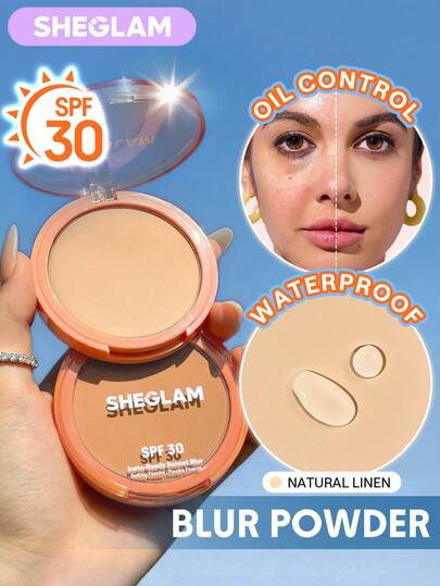 SHEGLAM Insta-Ready Sunset Blur Setting Powder-11 Natural Linen Brand Beauty Makeup Face Paint Cosmetic For Women Girls Perfect For Spring Summer Ideal For Y2K Fancy Fashion Suitable For Birthday Mother'S Day Gift Rave Party Ready Best Color