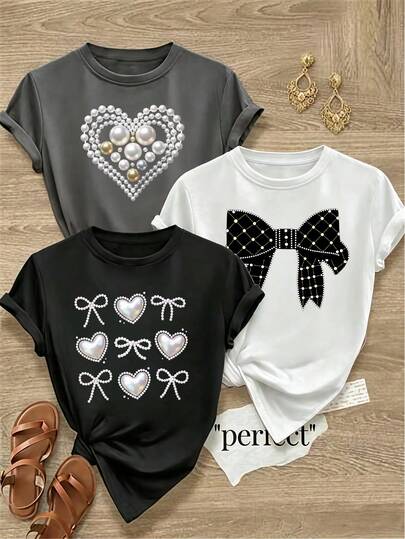 Camiseta de manga corta de moda para primavera y verano de 2026, hecha en México, 180 gramos. Estampado de dibujos animados, modelo de pareja, apta para uso interior o exterior. Cuello redondo, unisex, ideal para oficina y ocio. Paquete de una pieza.