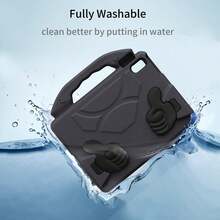 1 Black Thumb Stand Made Of High-Quality EVA Material For Shock And Drop Resistance, Suitable For Multi Brand Tablet Computer Protective Cases - Black - View 6