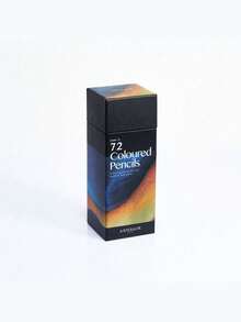 1套流行文具彩色铅笔批发套装，12-72色油性彩铅绘图彩色铅笔设计师画笔 - 彩色鉛筆2 - 查看 11