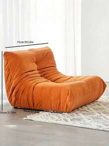 The Shaped Slouchy Person's Sofa Can Be Used In The Living Room, And It Allows You To Sleep Or Lie On It. It's Suitable For The Balcony And Bedroom. It's A Single-Person Sofa That Has A Long Service Life And Is Resistant To Getting Dirty. - Multicolor - View 22