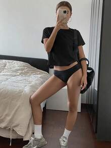 Livesso Camisetas de mujer - Negro - Ver 10
