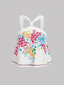 SHEIN MOD Women's Summer Casual Printed Camisole Top - Multicolor - View 5